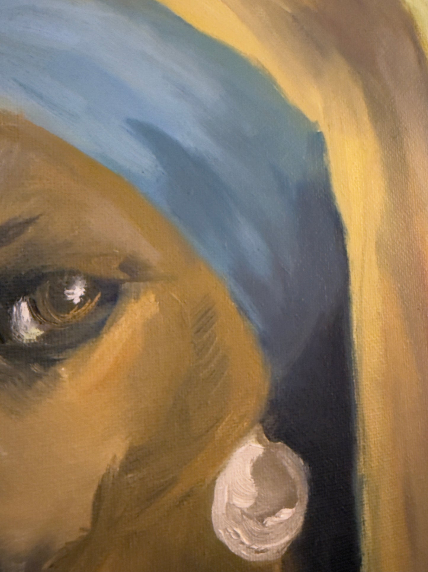 Dog with a Pearl Earring